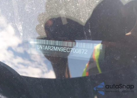 2014 Nissan Pathfinder Sv из США, поврежденный, VIN 5N1AR2MN9EC700872